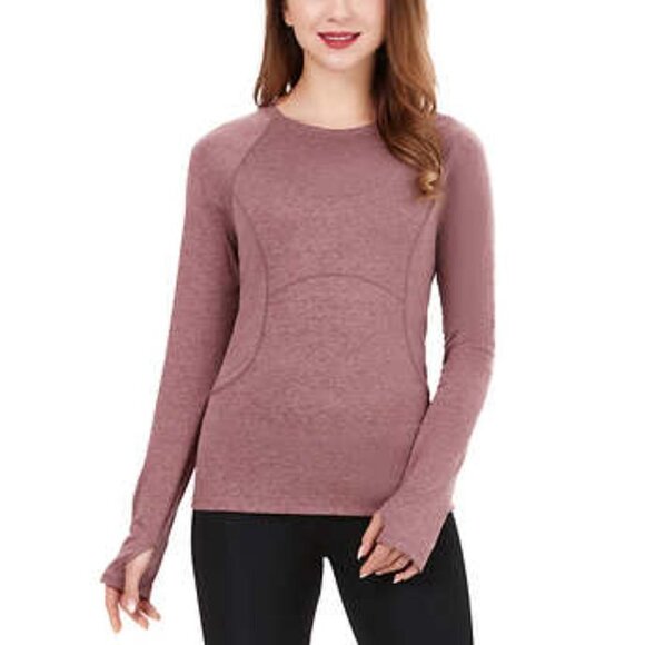 NWOT Spyder Long Sleeve Active Top | Pink - Picture 7 of 9